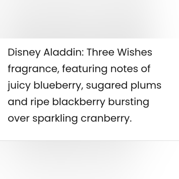 Scentsy Disney Genie Buddy & Three Wishes Scent Pak Blueberry Plums Blackberry - Picture 6 of 7
